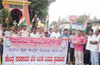 Udupi : Youth Congress protests price rise